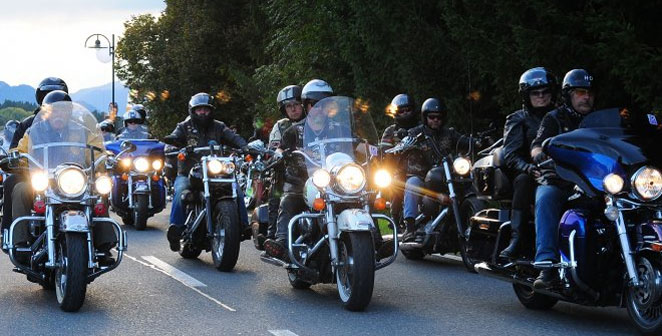 Srečanje in blagoslov motoristov v Celju